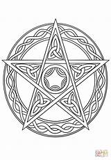 Wiccan Pentagram coloring Page  Free Printable Coloring Pages sketch template