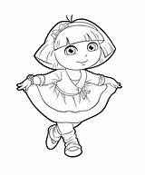 Beautiful Dora coloring Page  Download Print Or Color Online For Free sketch template
