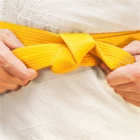 G4 Unique Karate Belt Yellow - G4 VISION USA