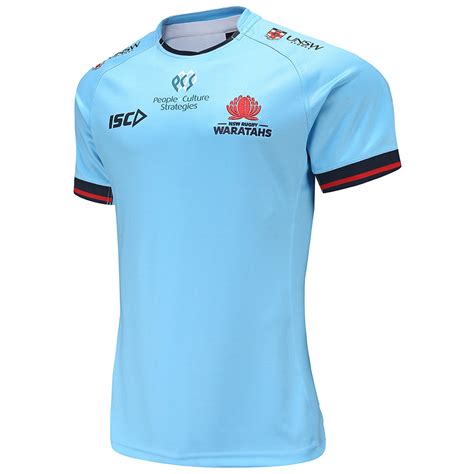 NSW Waratahs 2023 Men's Home Jersey Rugby Union by ISC | Mick Simmons Sport