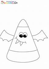 Candy Corn Coloring Pages sketch template