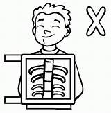 X Ray Coloring Pages For Kids  Home sketch template