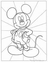 Mickey Mouse Friends Coloring Pages sketch template