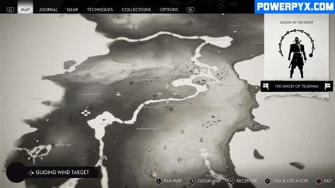 Ghost of Tsushima Full World Map Revealed