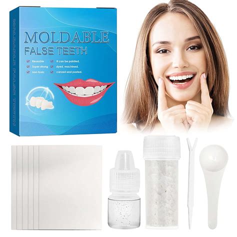 Buy Tooth Repair Kit, Dental Care Kit Glue for Filling Missing, Broken Teeth, Crowns and Bridges ...