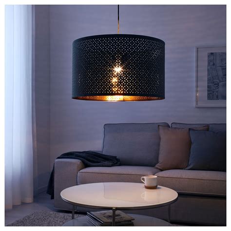 IKEA - NYMÖ Lamp shade blue, brass color #LampsForDecorating | Lamps ...