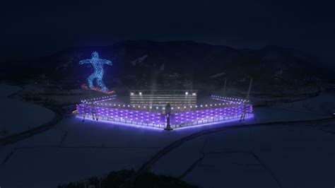 Intel's Impressive Winter Olympics Light Show Featured 1,218 Drones ...