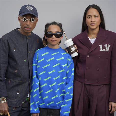 Meet Pharrell Williams's 4 Kids - Including Triplets! - POPSUGAR Australia