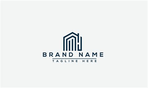 MH Logo Design Template Vector Graphic Branding Element. 10483900 Vector Art at Vecteezy