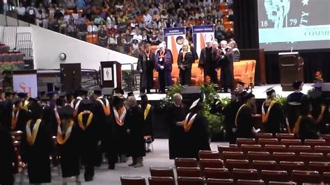 Sam Houston State University Graduation 2017 more entrance - YouTube