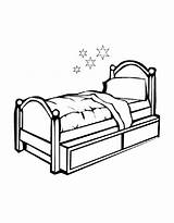 Cot Clipart For Coloring sketch template