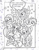 Coloring Pages Ponyville sketch template