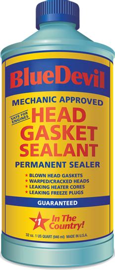 Head Gasket Sealant Blue Devil Permanent Sealer 32 oz NEW | eBay