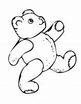 Teddy Bear Printable Coloring Pages sketch template