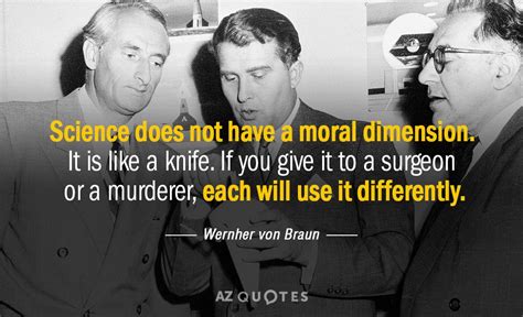 TOP 25 QUOTES BY WERNHER VON BRAUN (of 54) | A-Z Quotes