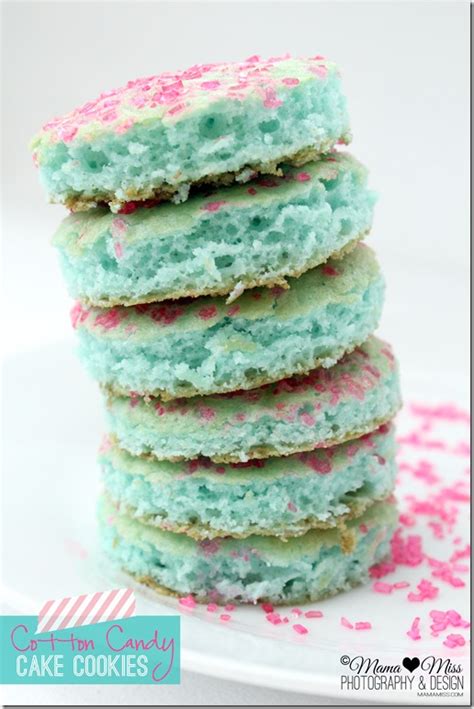 Cotton Candy Cake Cookies - mama♥miss