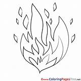 Coloring Book Fire Pages sketch template