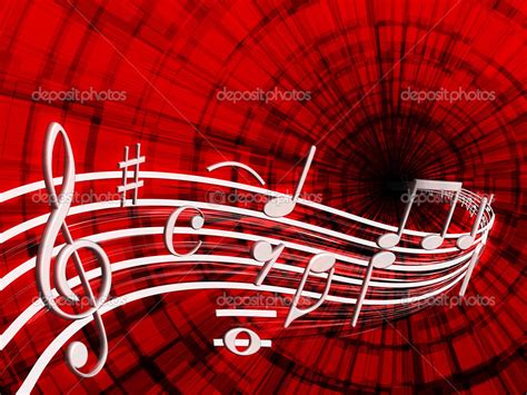 🔥 Download Red Music Notes Wallpaper Image Pictures Becuo by ...