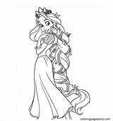 60 Tangled Coloring Pages  ColoringPagesOnlycom sketch template
