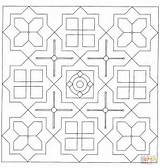 Square Mandala coloring Page  Free Printable Coloring Pages sketch template