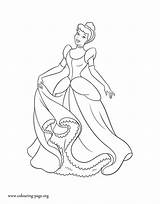 Princess Cinderella Coloring Pages  Learny Kids sketch template