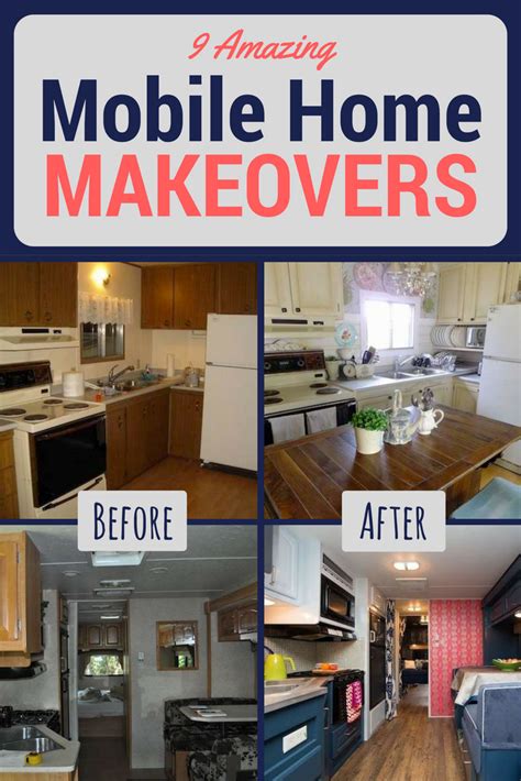 Before and After: 9 Totally Amazing Mobile Home Makeovers | Mobile home ...