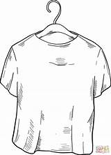 Printable Shirt Coloring Page sketch template