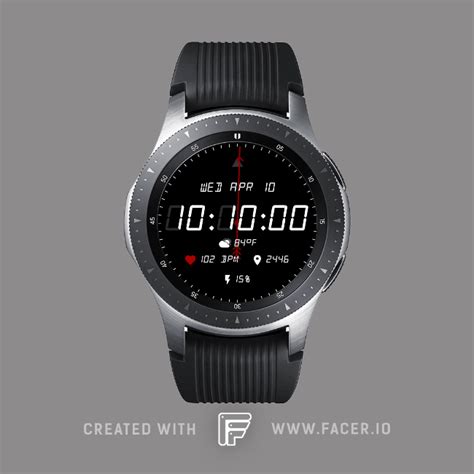 aaronmaiden004 - Battery Saver Dark Red - watch face for Apple Watch, Samsung Gear S3, Huawei ...