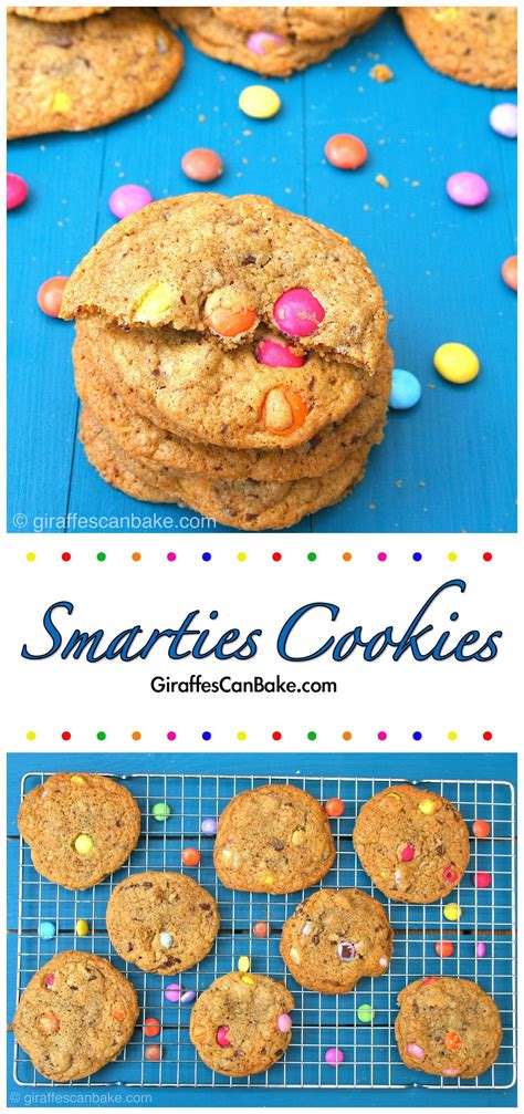 Smarties Cookies | | Recipe | Smarties cookies, Best cookies ever, Cookies