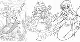 20 Free Mermaid Coloring Pages For Kids And Adults sketch template