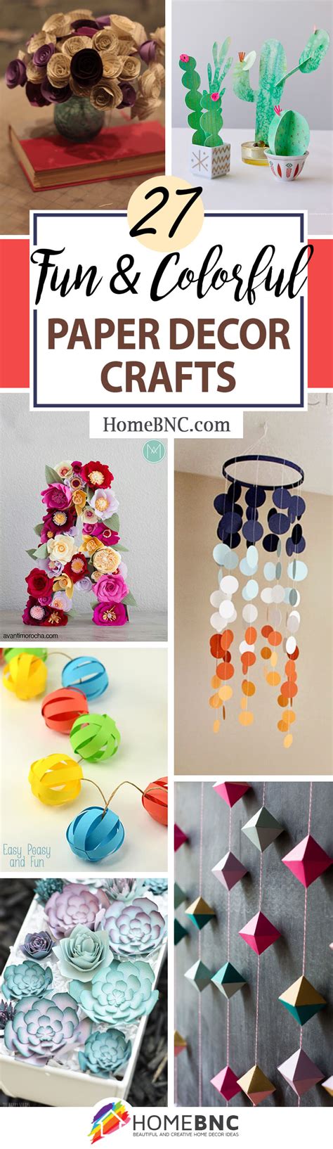 27 Best Paper Decor Crafts (Ideas and Designs) for 2023