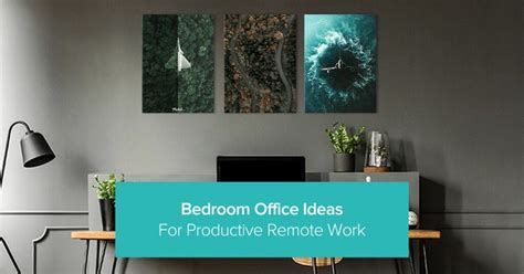 65 Bedroom Office Ideas For Productive Remote Work | Displate Blog