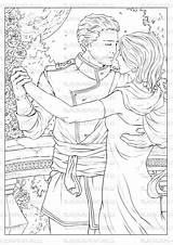 Romantic Couple Coloring Page Printable Line Art For Children  Etsy sketch template