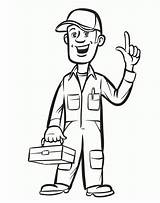 Plumber 2 Coloring Page  Free Printable Pages For Kids sketch template