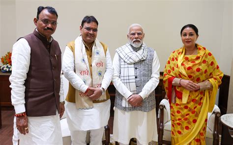 Rajasthan CM and Deputy CMs call on PM | Prime Minister of India