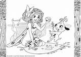 Coloring Mia Sketch Page sketch template