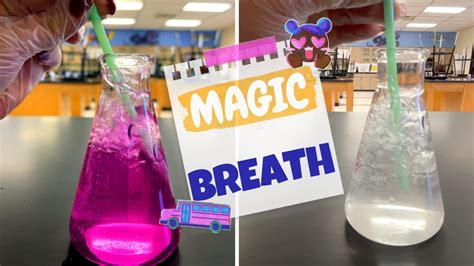 THE MAGIC BREATH EXPERIMENT | HOW IT CHANGES FROM PINK TO COLORLESS ...