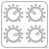 Control Knobs Emoji coloring Page  Free Printable Coloring Pages sketch template