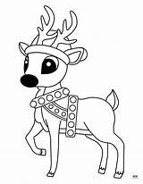 Reindeer Coloring Pages  30 FREE Printable Printabulls sketch template