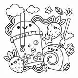 Imágenes de Dibujos Kawai Colorear  Descarga Gratuita En Freepik sketch template