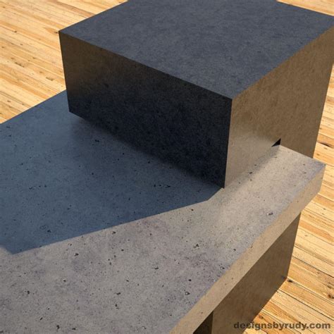 DR CB1 Contemporary Concrete Bench – 2 Benches Special | Concrete Furniture Design Chicago by ...