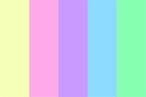 Baby-Rainbow Color Palette