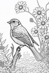 Premium Photo  Blank Garden Nature coloring Page black and White For sketch template