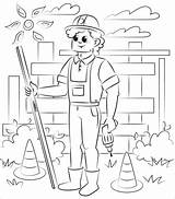 Construction Worker coloring Page  Free Printable Coloring Pages sketch template
