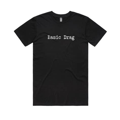 Elektra Shock / Basic Drag / Black Tshirt – sound-merch.com.au