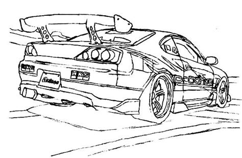 Fast And Furious Colouring Pages - teachcreativa.com