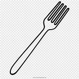 Plate Fork And Spoon Coloring Page Sketch sketch template