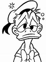 Donald Duck Face Coloring Pages  Home sketch template