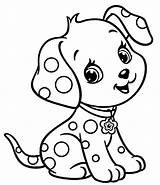 Cute Puppy Printable Coloring Page  Free Pages sketch template