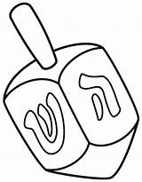 Dreidel coloring page  ColouringPages sketch template